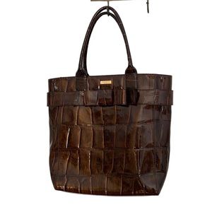 PATENT LEATHER KATE SPADE TOTE BAG 👜